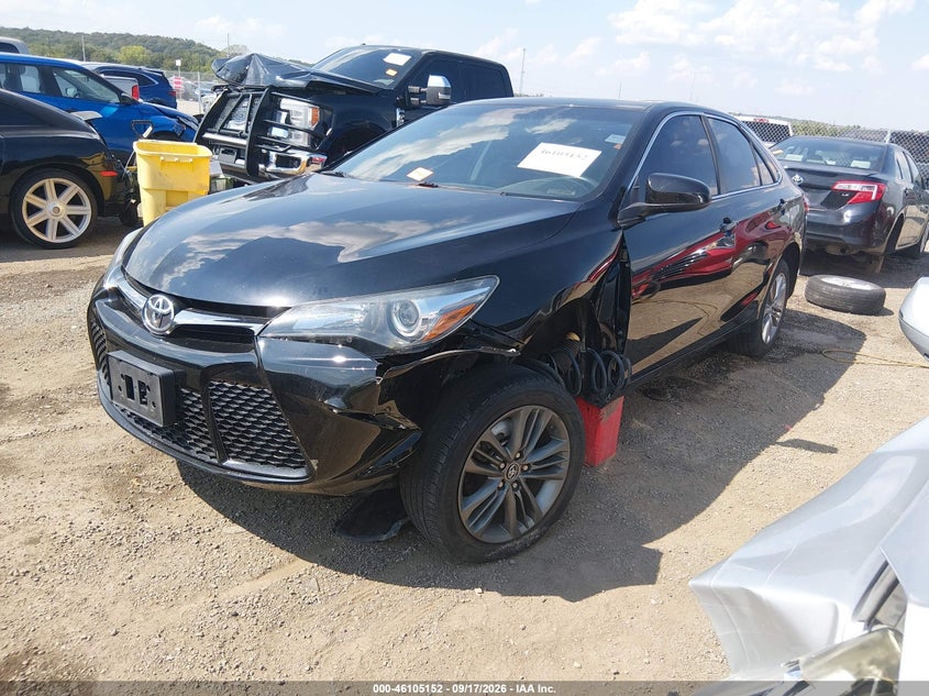 Vin: 4t1bf1fk7gu524458, lot: 46604810, toyota camry se 20162