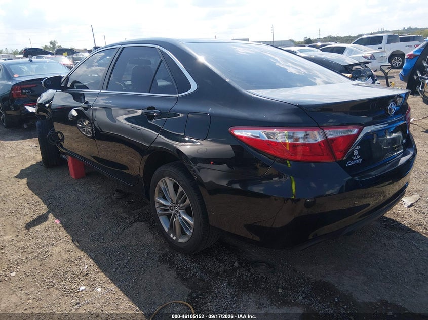 Vin: 4t1bf1fk7gu524458, lot: 46604810, toyota camry se 20163