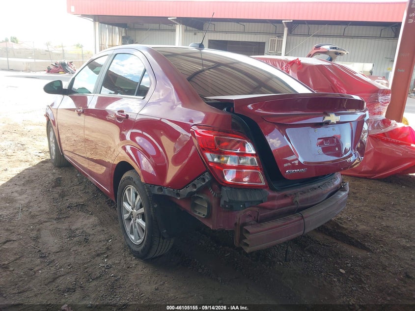Vin: 1g1jd5sg2h4114563, lot: 46604813, chevrolet sonic lt auto 20173