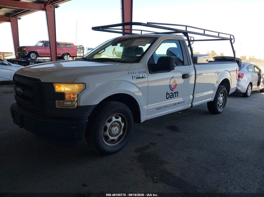 Vin: 1ftmf1c82gkd05053, lot: 46604828, ford f-150 xl 20162