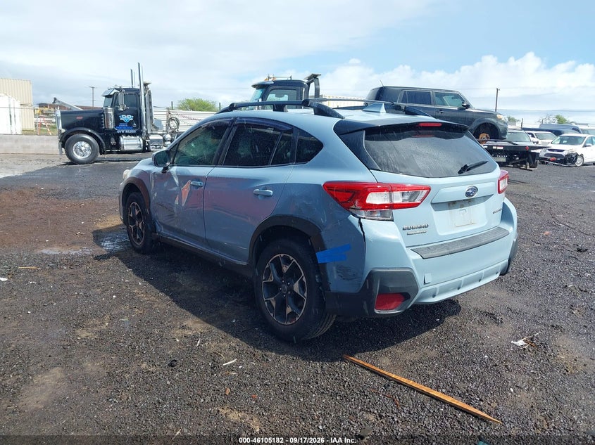 Vin: jf2gtacc6jh220720, lot: 46604840, subaru crosstrek 2.0i premium 20183