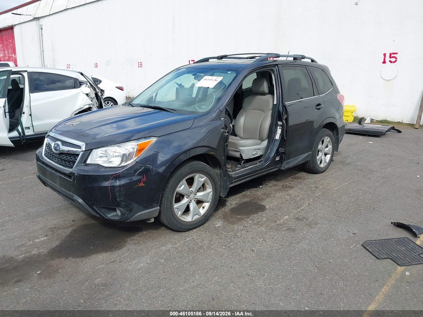 Vin: jf2sjahc2fh563430, lot: 46604844, subaru forester 2.5i limited 20152