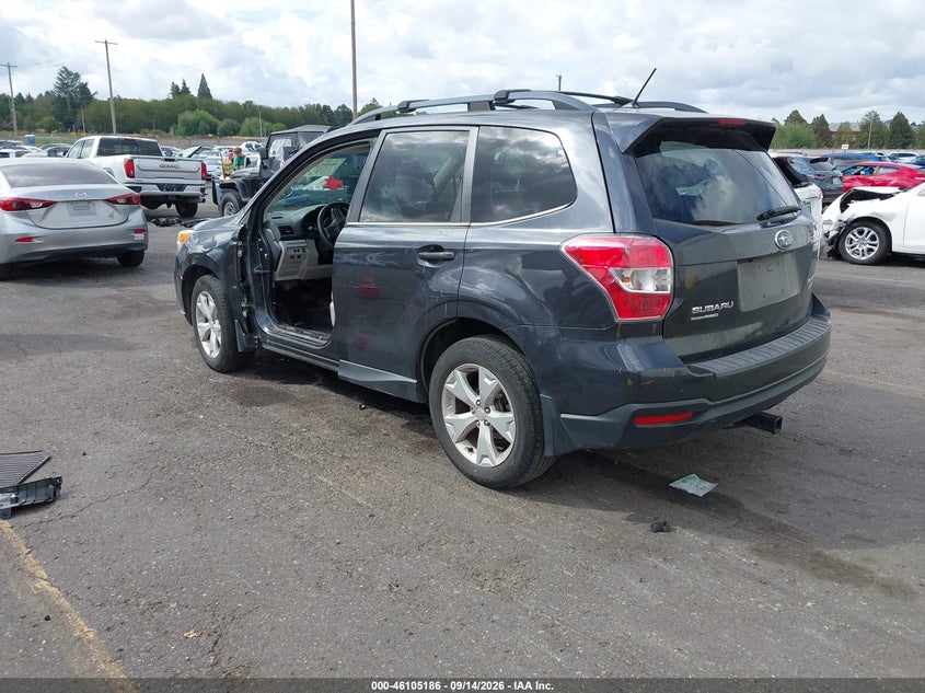 Vin: jf2sjahc2fh563430, lot: 46604844, subaru forester 2.5i limited 20153