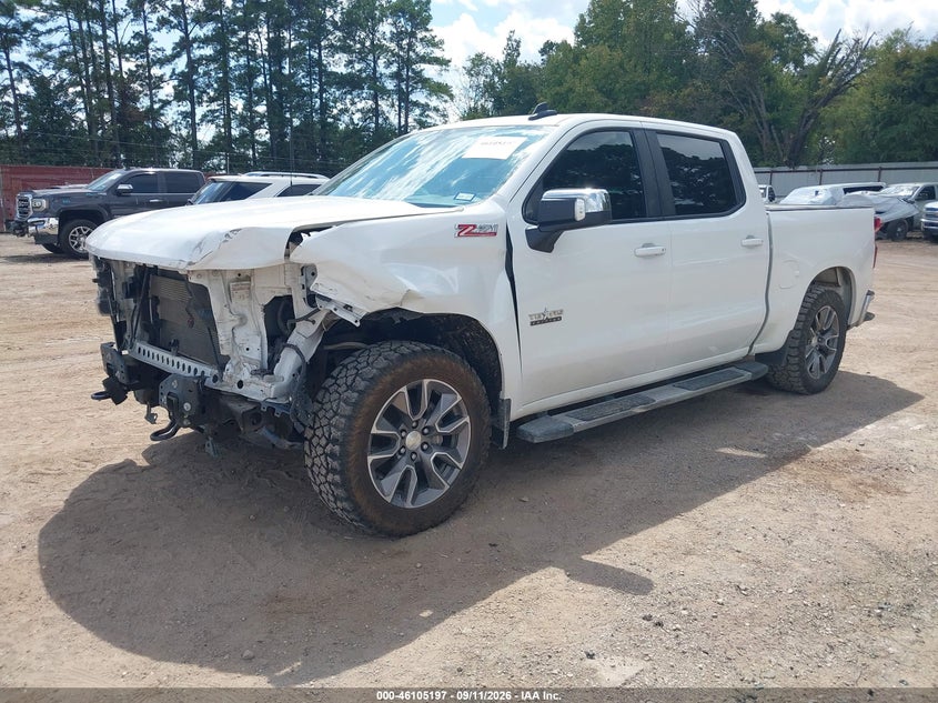 Vin: 1gcuyded7kz154717, lot: 46604855, chevrolet silverado 1500 lt 20192