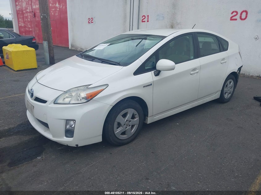 Vin: jtdkn3du7a5189534, lot: 46604869, toyota prius ii 20102