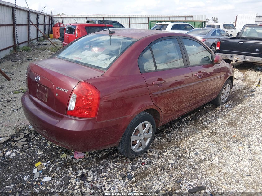 Vin: kmhcn4acxbu597812, lot: 46604892, hyundai accent gls 20114