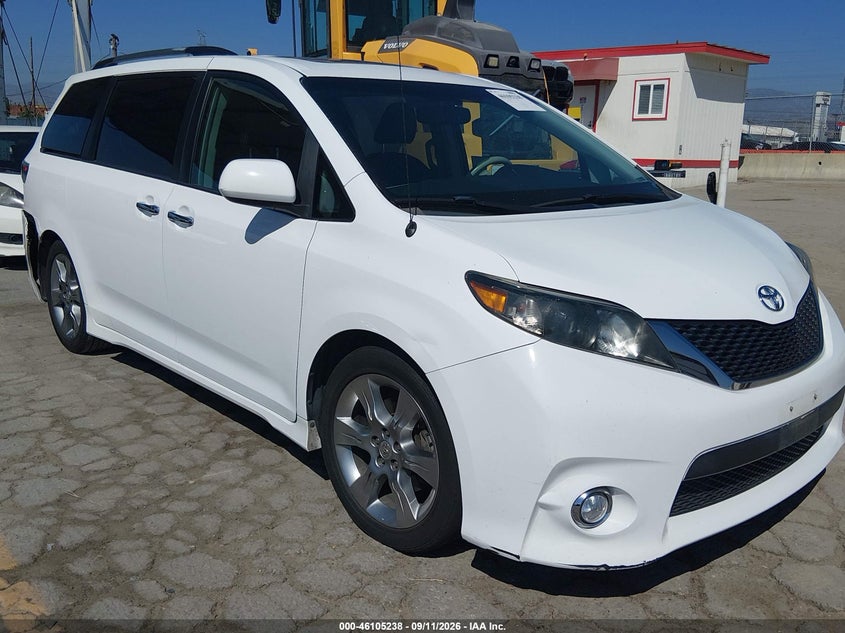 Vin: 5tdxk3dc5es436071, lot: 46604896, toyota sienna se 8 passenger 2014 img_1