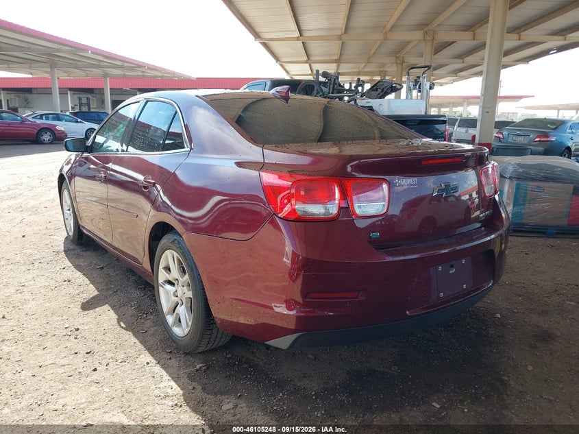 Vin: 1g11c5sl7ff342916, lot: 46604906, chevrolet malibu 1lt 20153