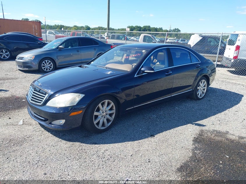 2008 MERCEDES-BENZ S 550 auction photo 2