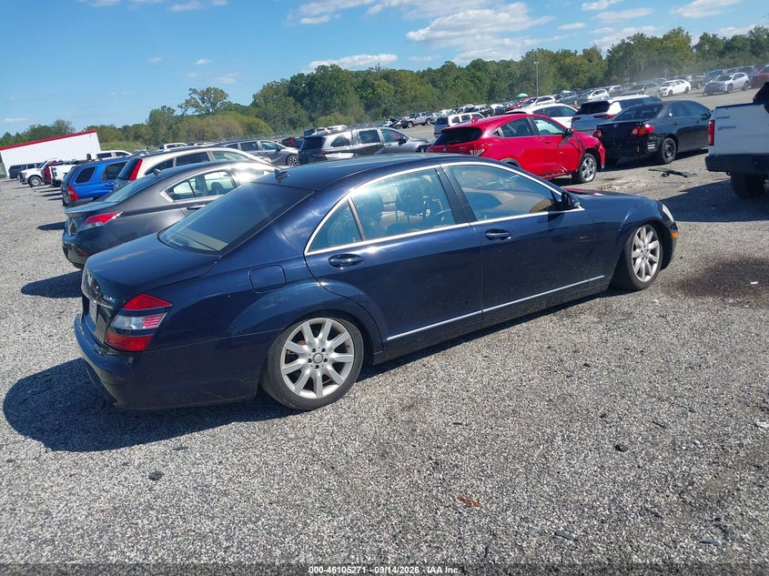 2008 MERCEDES-BENZ S 550 auction photo 4