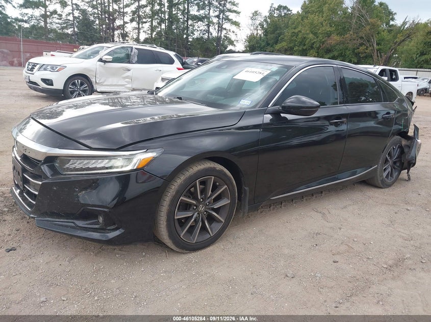 Vin: 1hgcv1f5xma122745, lot: 46604942, honda accord ex-l 20212