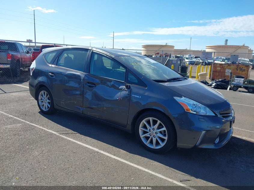 2012 TOYOTA PRIUS V auction photo 1