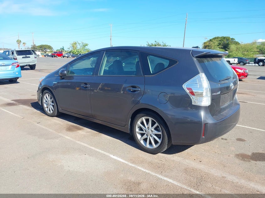 2012 TOYOTA PRIUS V auction photo 3