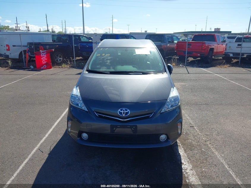 2012 TOYOTA PRIUS V auction photo 6