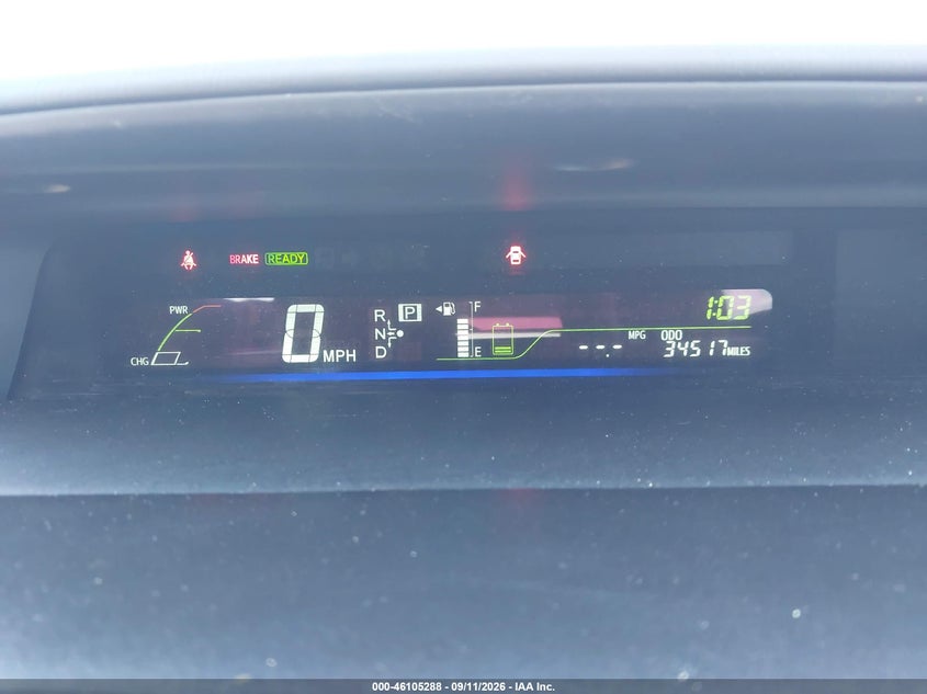 2012 TOYOTA PRIUS V auction photo 7