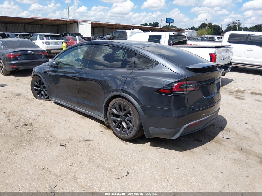 Vin: 7saxcae5xpf428771, lot: 46604947, tesla model x dual motor all-wheel drive/standard range 20233