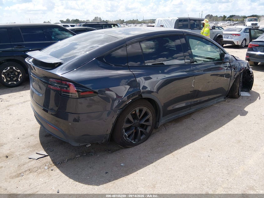 Vin: 7saxcae5xpf428771, lot: 46604947, tesla model x dual motor all-wheel drive/standard range 20234