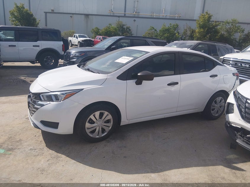 Vin: 3n1cn8dv6pl808842, lot: 46604964, nissan versa 1.6 s xtronic cvt 20232