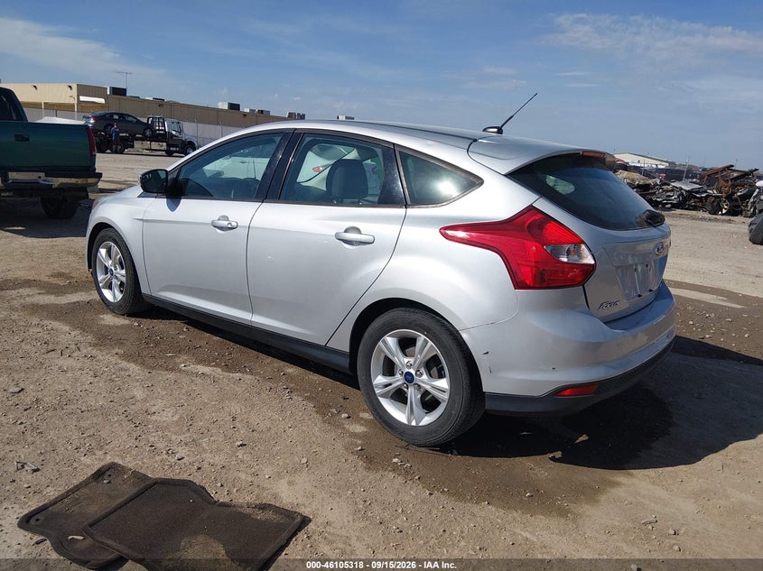 Vin: 1fadp3k25dl143811, lot: 46604976, ford focus se 20133