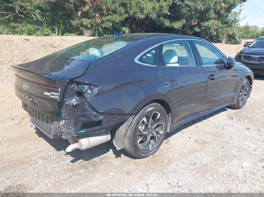 Vin: kmhl64ja6sa465515, lot: 46604978, hyundai sonata sel 20254