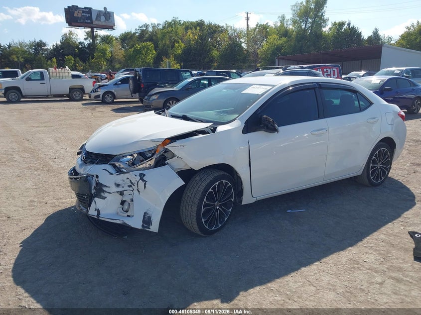 Vin: 5yfburhe0gp471101, lot: 46605007, toyota corolla s plus 20162