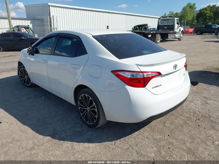 Vin: 5yfburhe0gp471101, lot: 46605007, toyota corolla s plus 20163