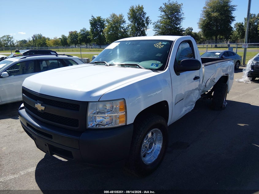 Vin: 1gcpcpex9az173548, lot: 46605010, chevrolet silverado 1500 work truck 20102