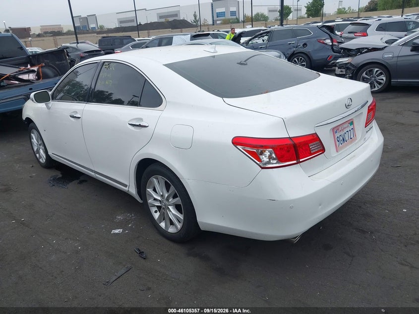 Vin: jthbk1eg0b2441132, lot: 46605015, lexus es 350 20113