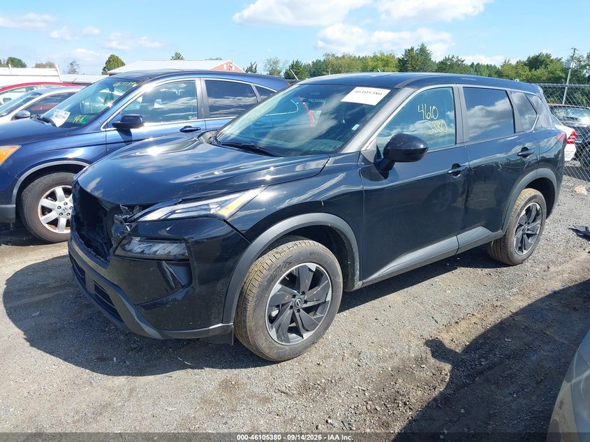 Vin: 5n1bt3bb5sc812603, lot: 46605038, nissan rogue sv intelligent awd 20252