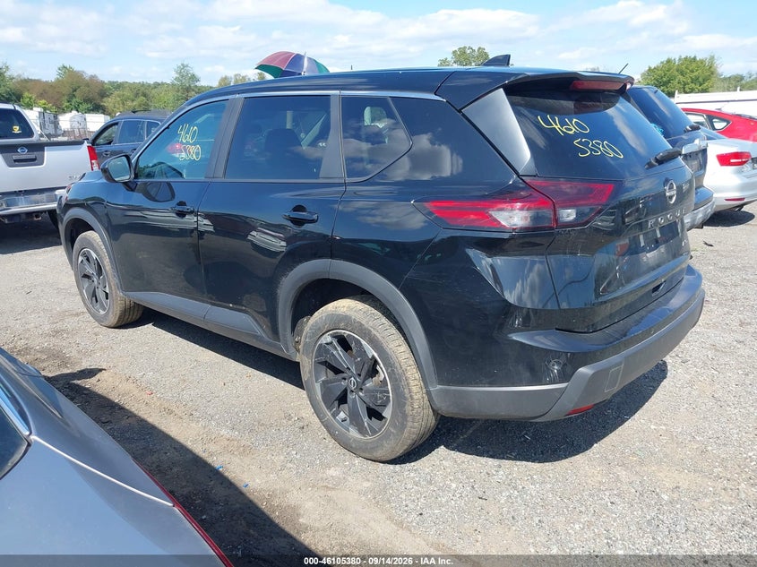 Vin: 5n1bt3bb5sc812603, lot: 46605038, nissan rogue sv intelligent awd 20253