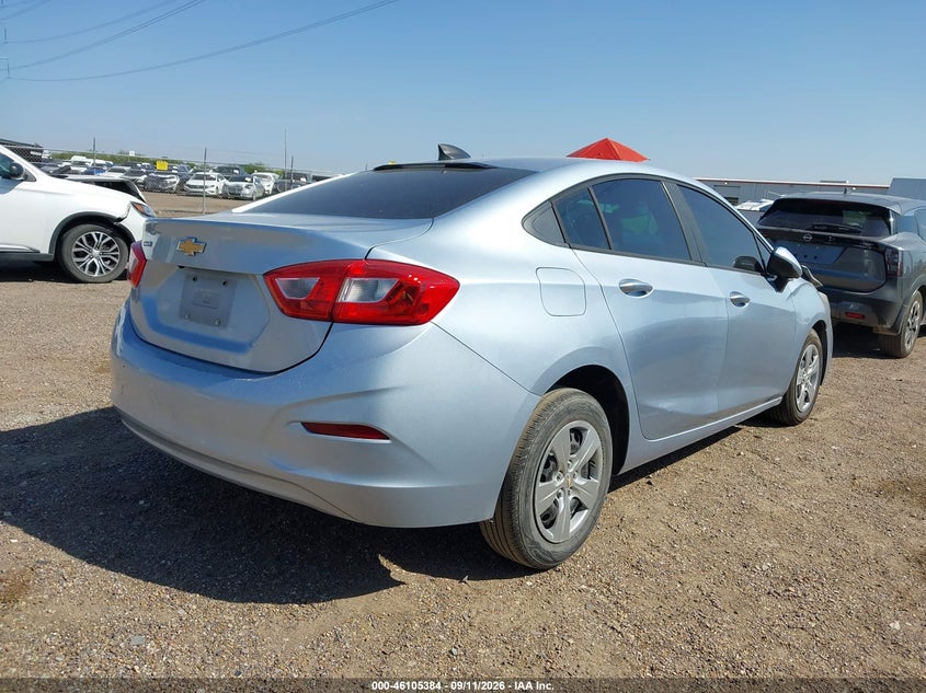 Vin: 1g1bc5sm8h7145747, lot: 46605042, chevrolet cruze ls auto 20174