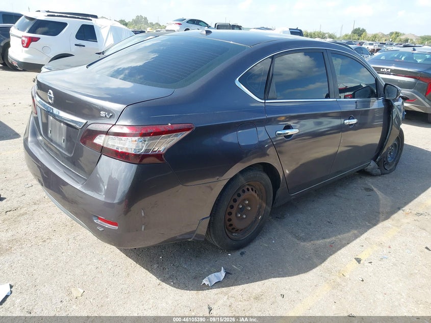 Vin: 3n1ab7ap2fy214931, lot: 46605048, nissan sentra sv 20154
