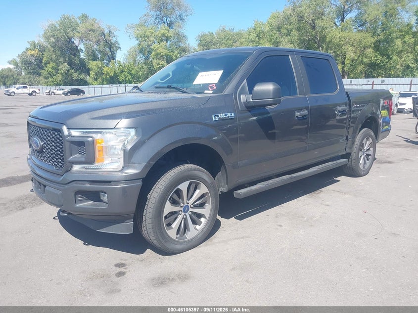 Vin: 1ftew1ep0kke36600, lot: 46605055, ford f-150 xl 20192