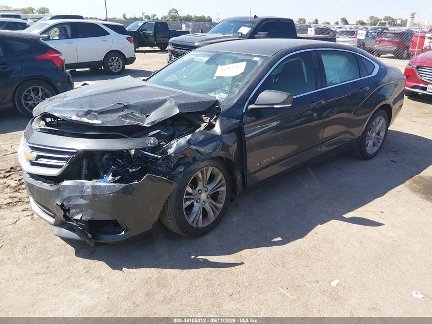 Vin: 2g1115slxf9178284, lot: 46605070, chevrolet impala 1lt 20152
