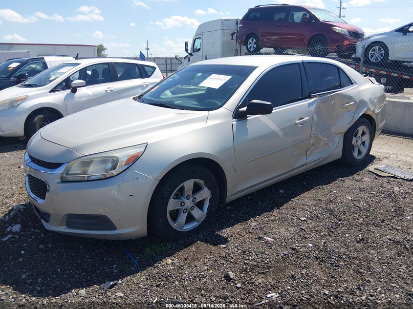 Vin: 1g11b5sa2gf167364, lot: 46605073, chevrolet malibu limited ls 20162