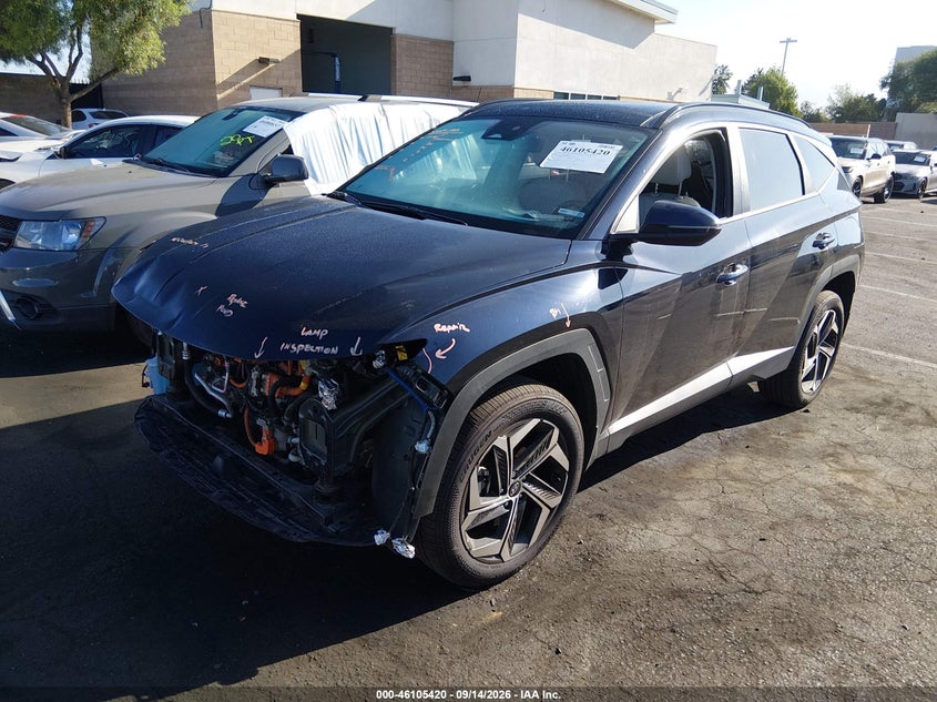 Vin: km8jfca13pu098693, lot: 46605078, hyundai tucson hybrid sel convenience 20232