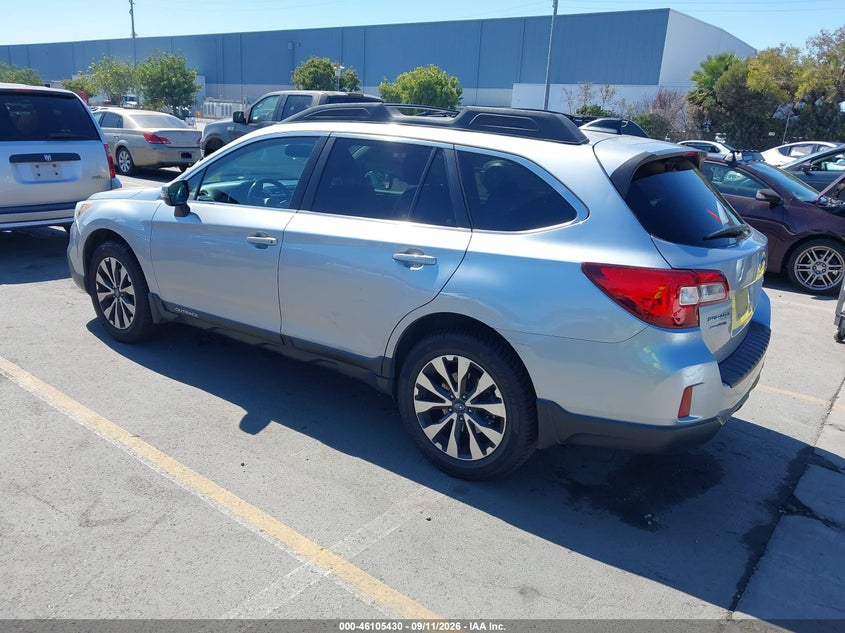2016 SUBARU OUTBACK auction photo 3