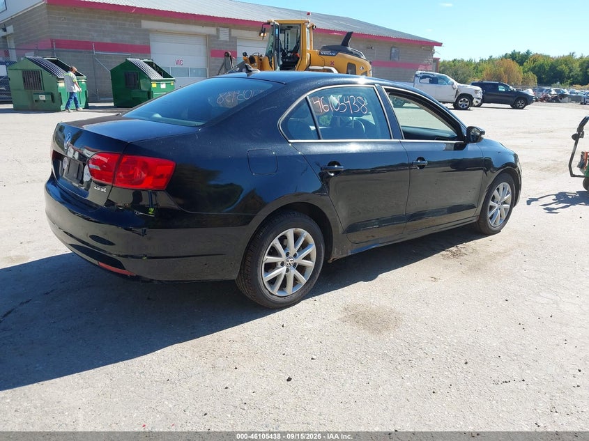 Vin: 3vwdp7aj4cm404334, lot: 46605095, volkswagen jetta 2.5l se 20124