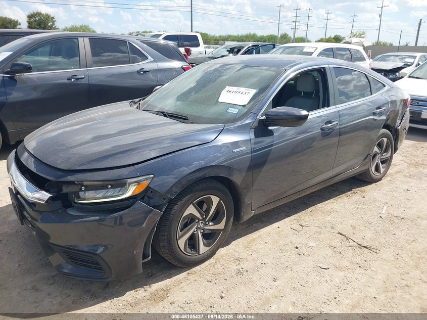 Vin: 19xze4f54ne015957, lot: 46605096, honda insight ex 20222