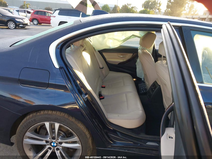 BMW 335I 2015 VIN WBA3A9G55FNS66087