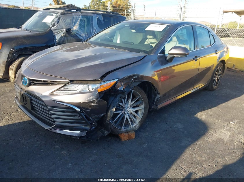 Vin: 4t1f31ak3ru072397, lot: 46605110, toyota camry hybrid xle 20242