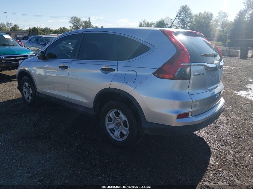 Vin: 2hkrm4h31gh643617, lot: 46605127, honda cr-v lx 20163