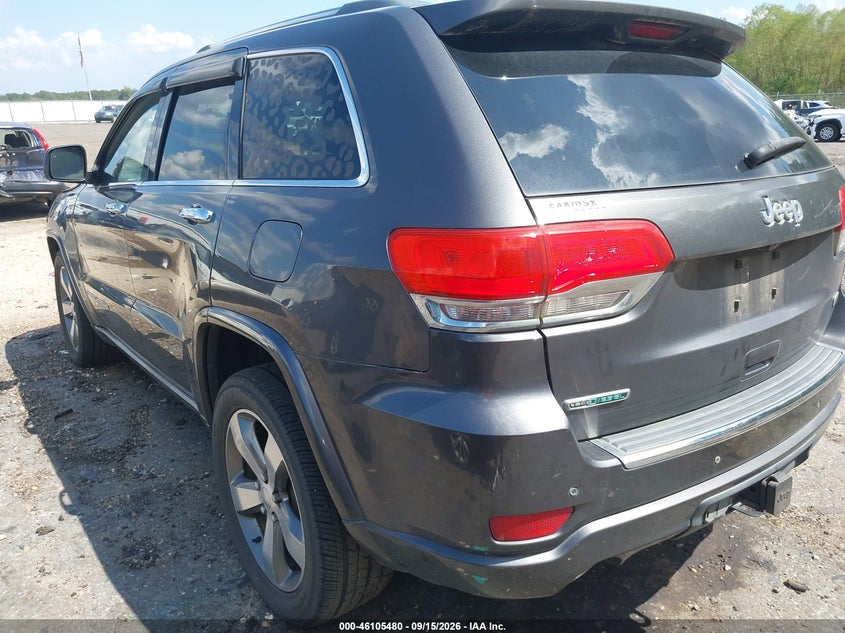 Vin: 1c4rjecm6fc244002, lot: 46605138, jeep grand cherokee overland 20153