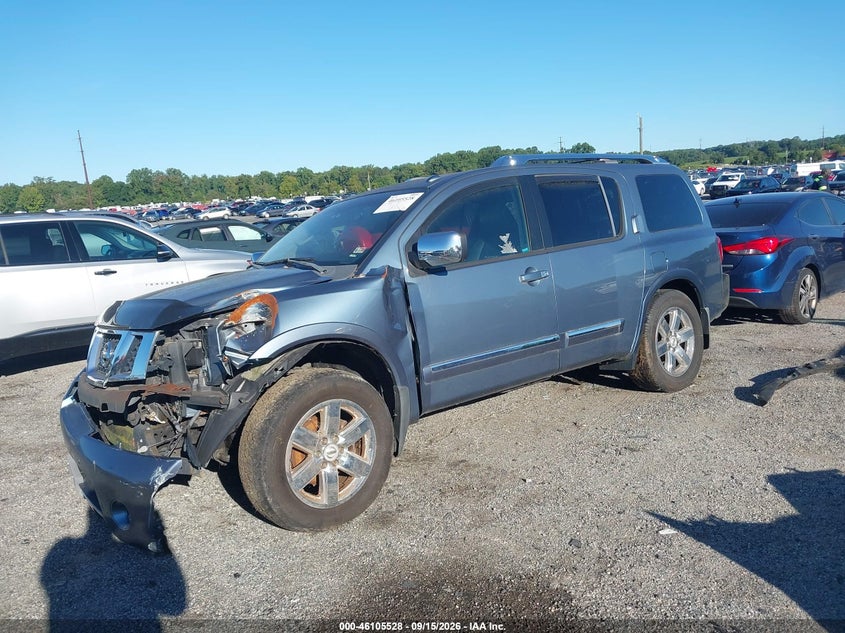 2012 NISSAN ARMADA auction photo 2