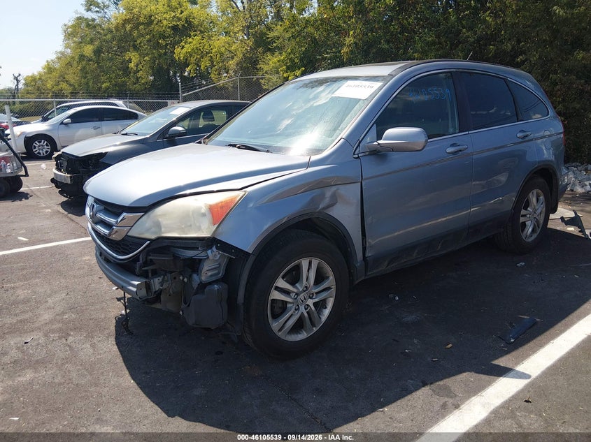Vin: 5j6re4h78al091773, lot: 46605197, honda cr-v ex-l 20102