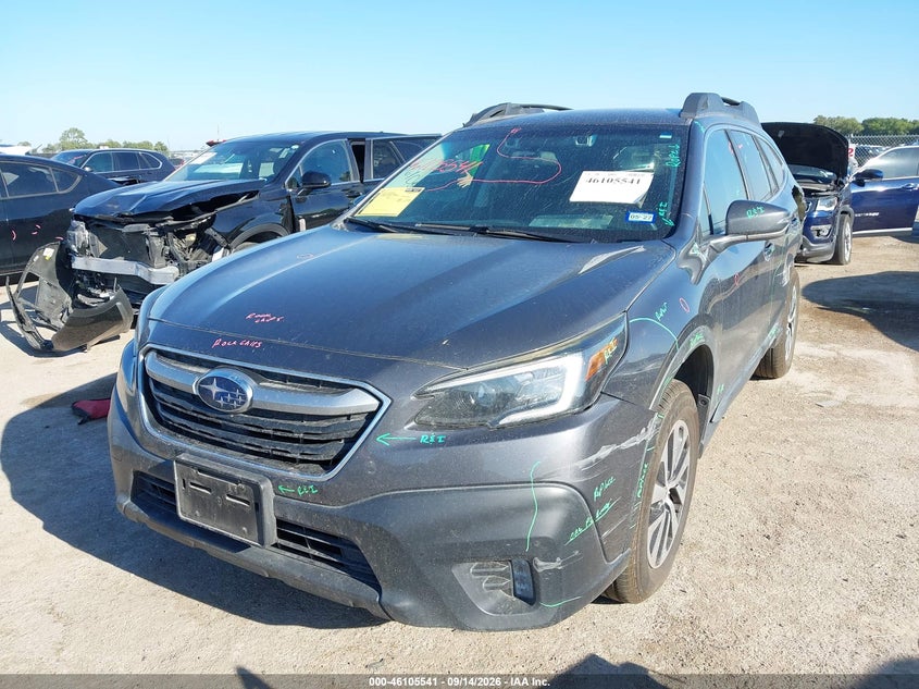 Vin: 4s4btacc9l3180556, lot: 46605199, subaru outback premium 20202