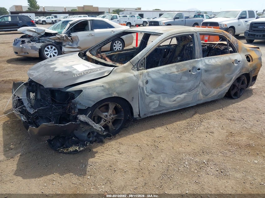 Vin: 2t1bu4ee5bc640920, lot: 46605250, toyota corolla s 20112