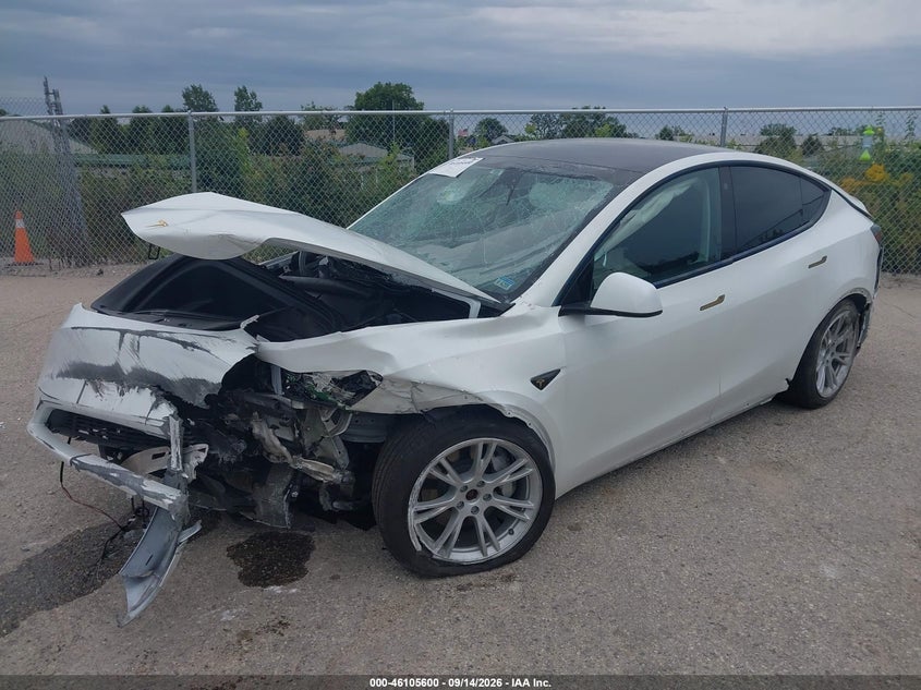 Vin: 7saygaee4pf762514, lot: 46605258, tesla model y awd/long range dual motor all-wheel drive 20232