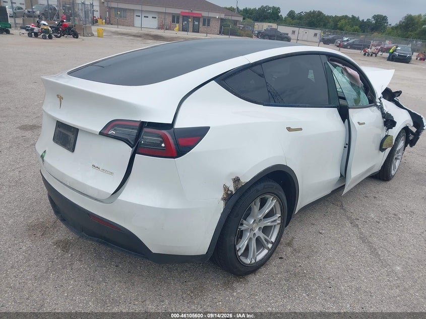 Vin: 7saygaee4pf762514, lot: 46605258, tesla model y awd/long range dual motor all-wheel drive 20234