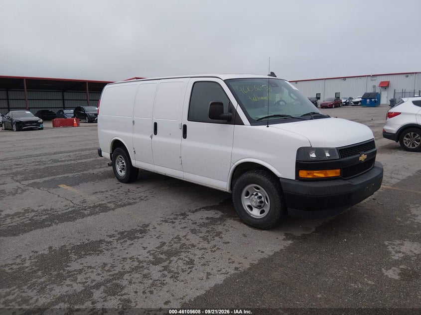 Vin: 1gcwgafp8l1222672, lot: 46605267, chevrolet express cargo rwd 2500 regular wheelbase wt 2020 img_1